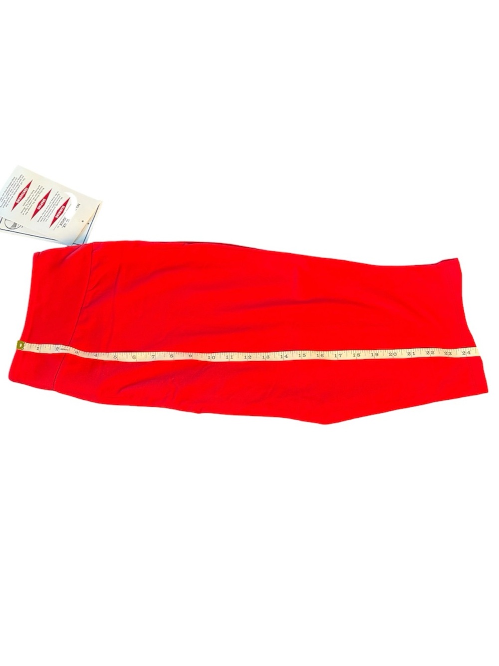 NWT Women With Control Crop Pants Stretchy Red Large Petite - Picture 13 of 15